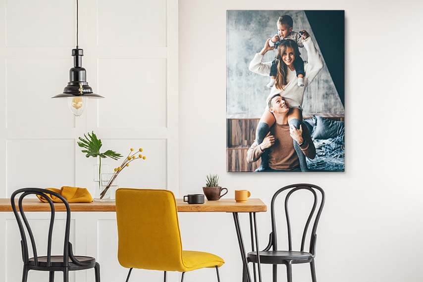 Family Photography in living room