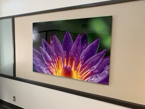 Hospital rooms with ChromaLuxe metal prints