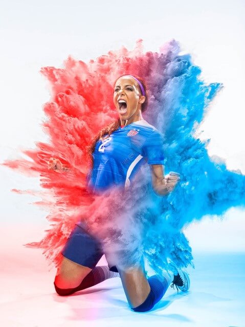 USA womens soccer team photography by Alexis Cuarezma