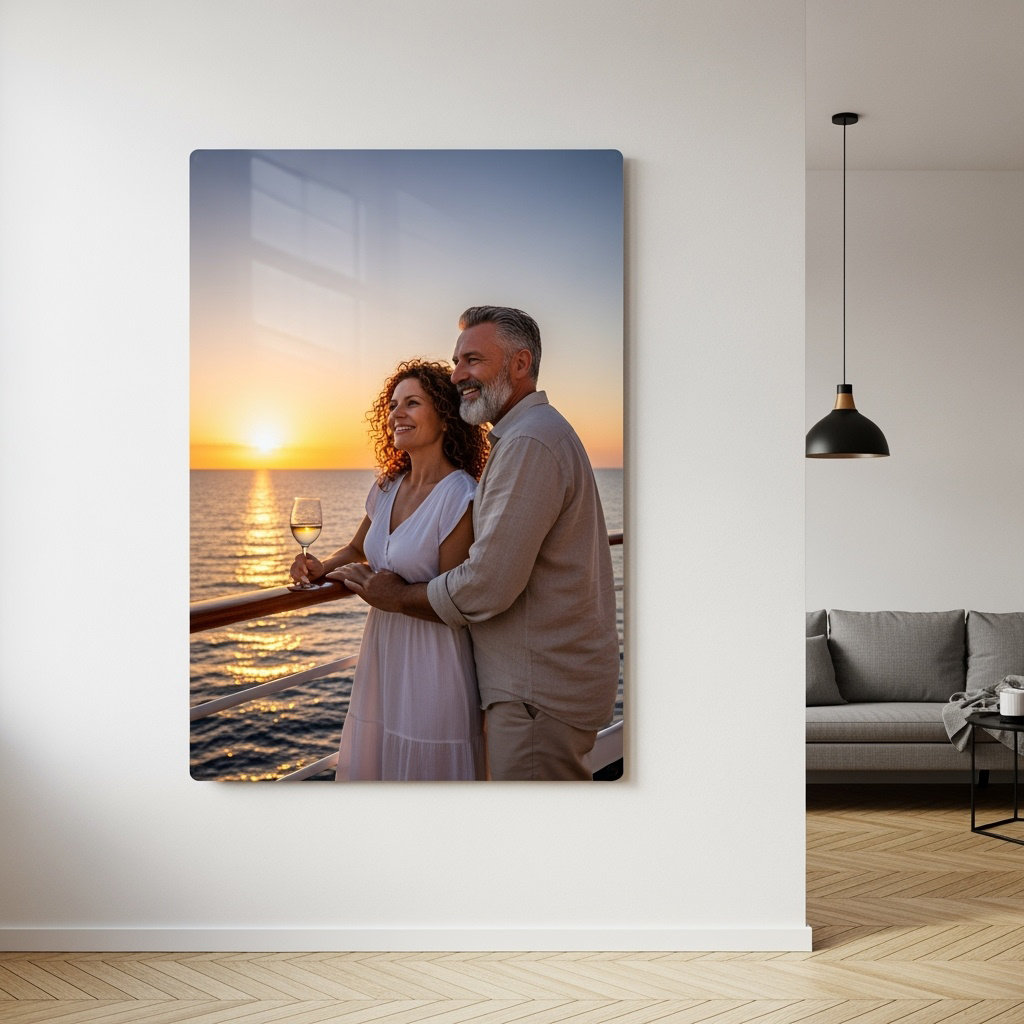 Large wall art of cruise vacation