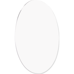 Gloss White Round Aluminum Panels