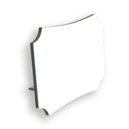 Gloss White Berlin HB Desktop Photo Panel