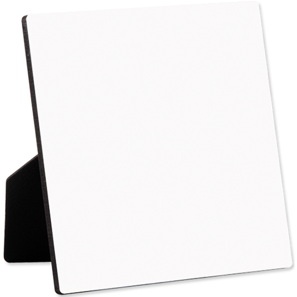 Gloss White HB Desktop Photo Panels Hinged, Flat Top