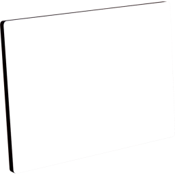 Gloss White HB Desktop Photo Panels