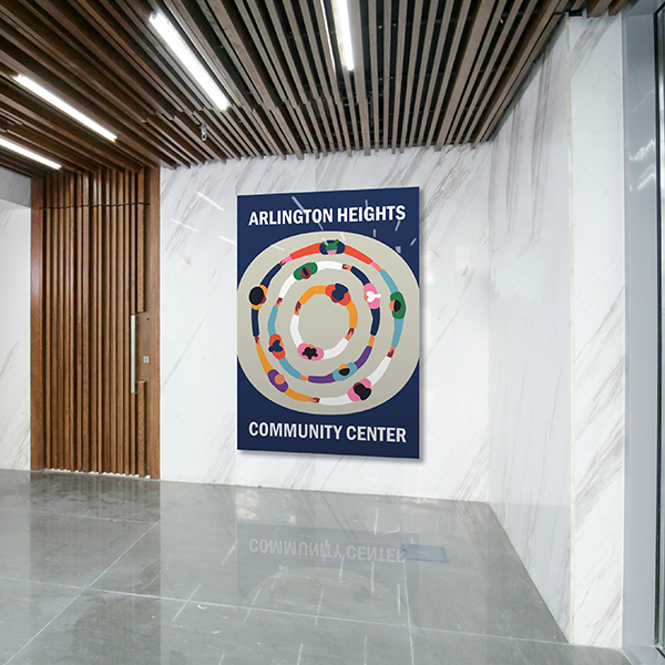 Community Building sign