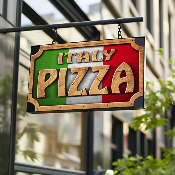 Restaurant Exterior Branding sign