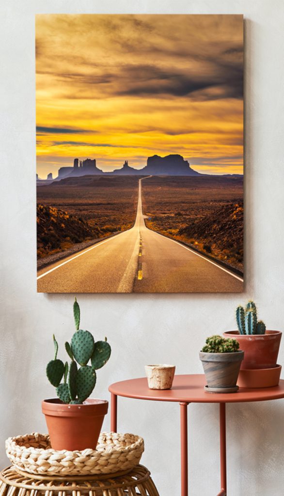 wood print photo